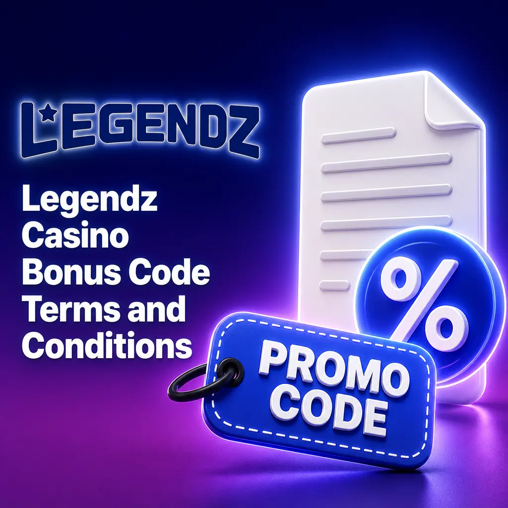Legendz Casino bonus code terms and conditions for redeeming the official promo code and Sweeps Coins rules
